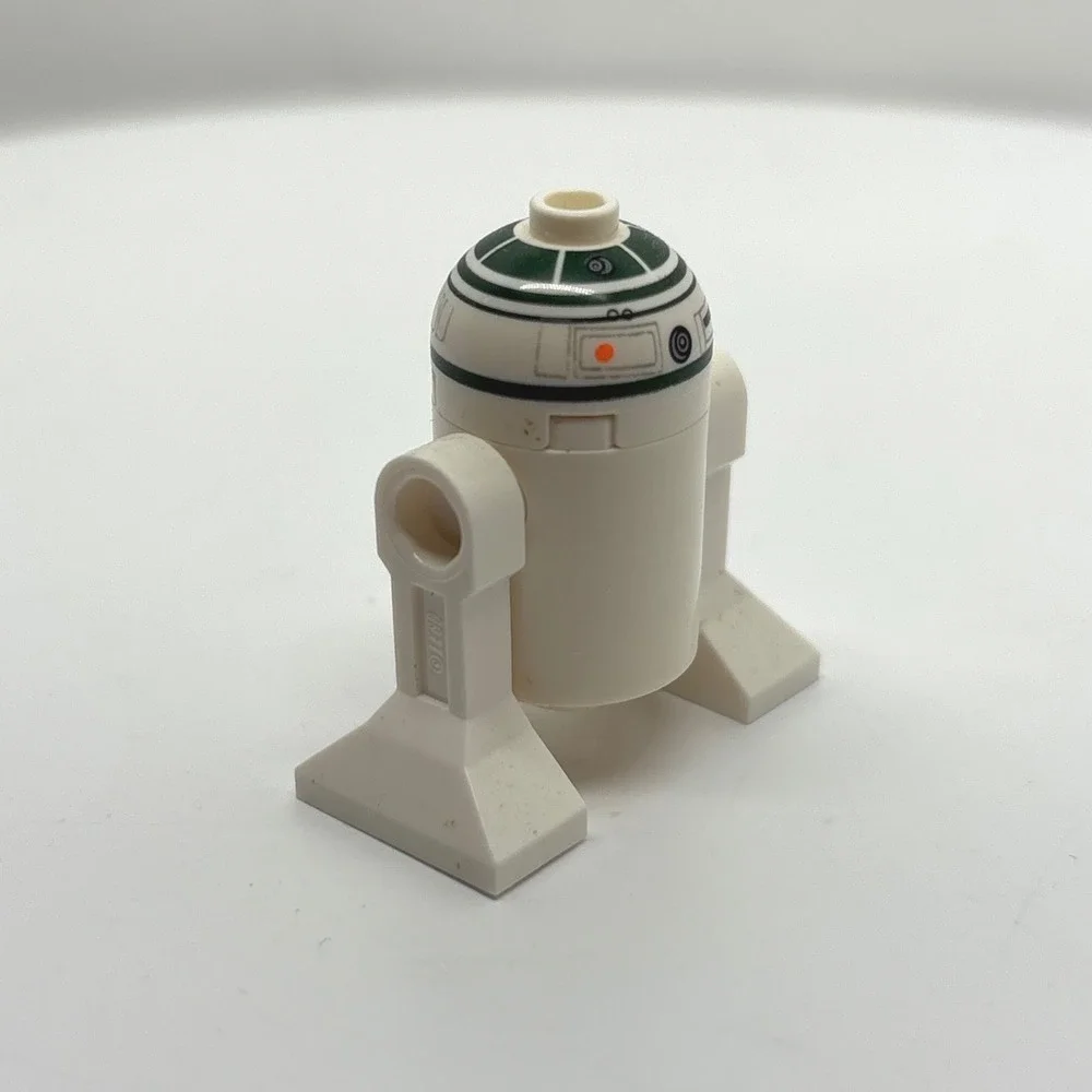 LEGO Star Wars Minifigure Astromech Droid White with Dark Green Dome Blank Body